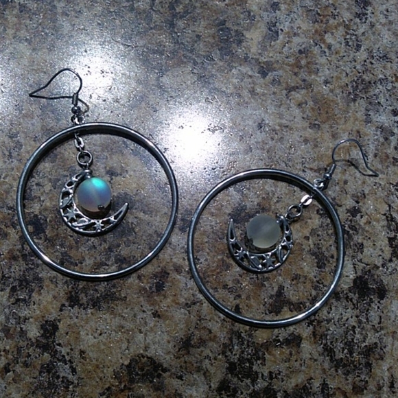 Hot Topic Jewelry - Moon Hoops